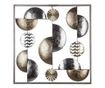 Decoratiune de perete auriu/argintiu 50x50 thumbnail 1