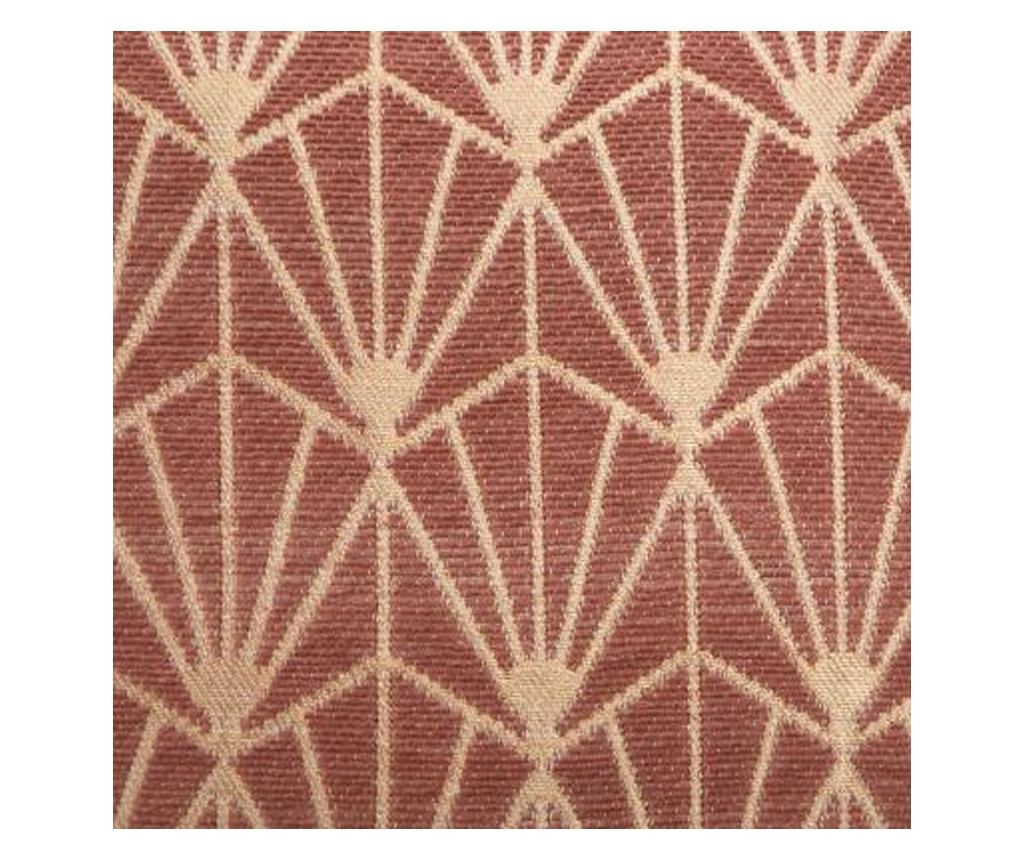Fata de perna roz art deco 40x40 - 4