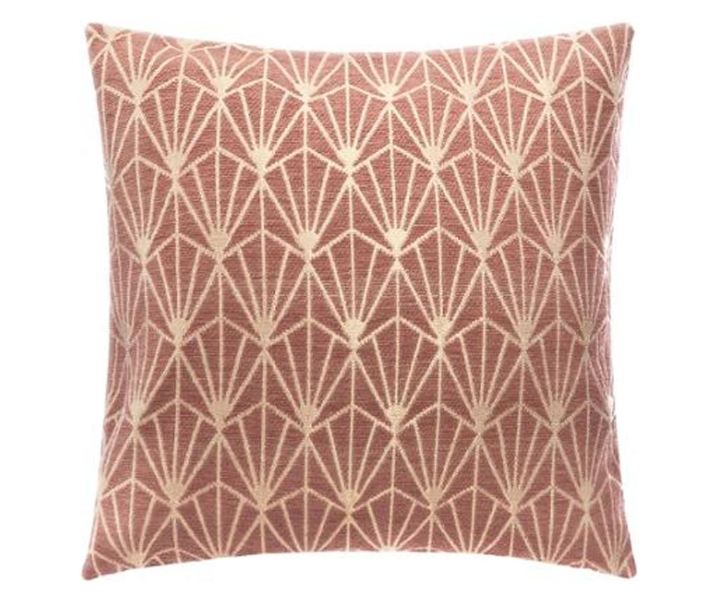 Fata de perna roz art deco 40x40 - 5