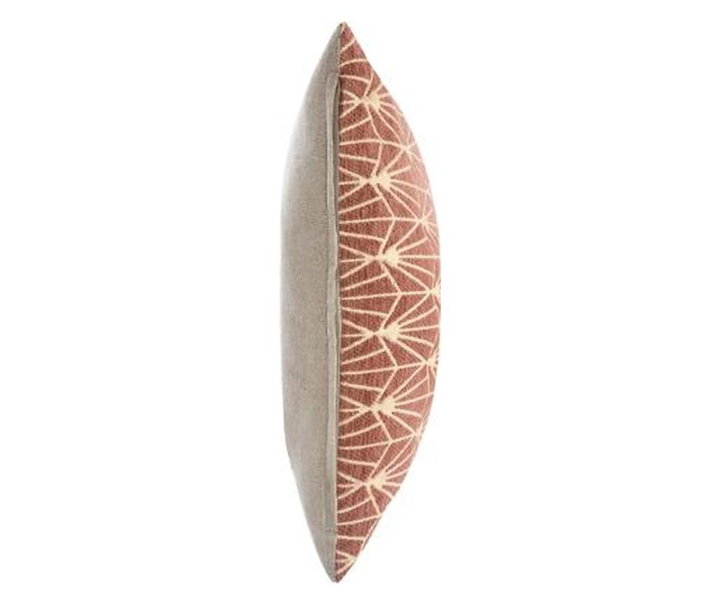 Fata de perna roz art deco 40x40 - 6