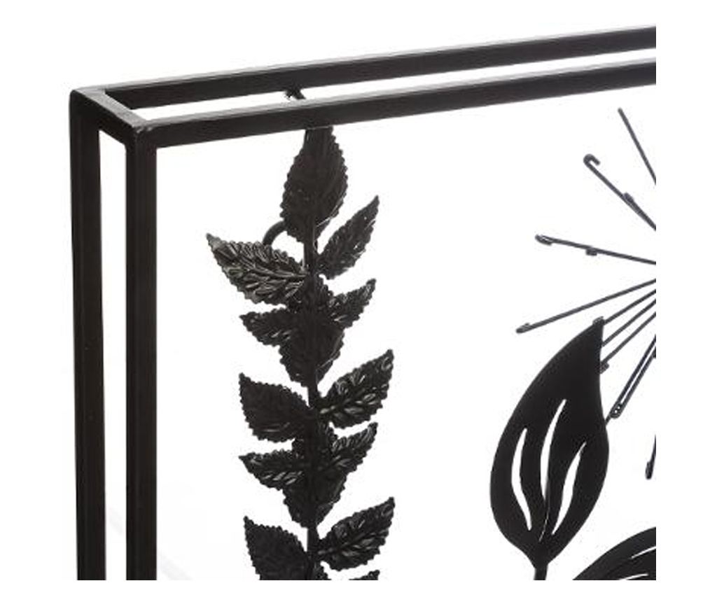 Decoratiune de perete frunze metalice 40x40 - 2