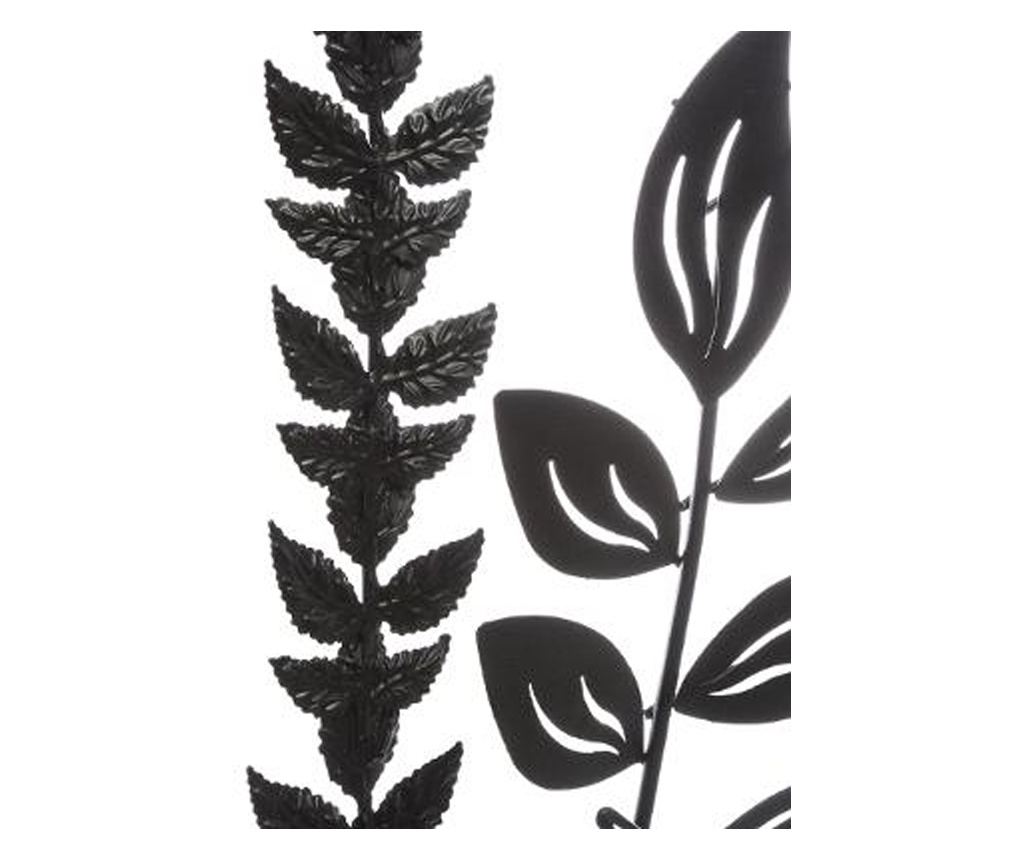 Decoratiune de perete frunze metalice 40x40 - 3
