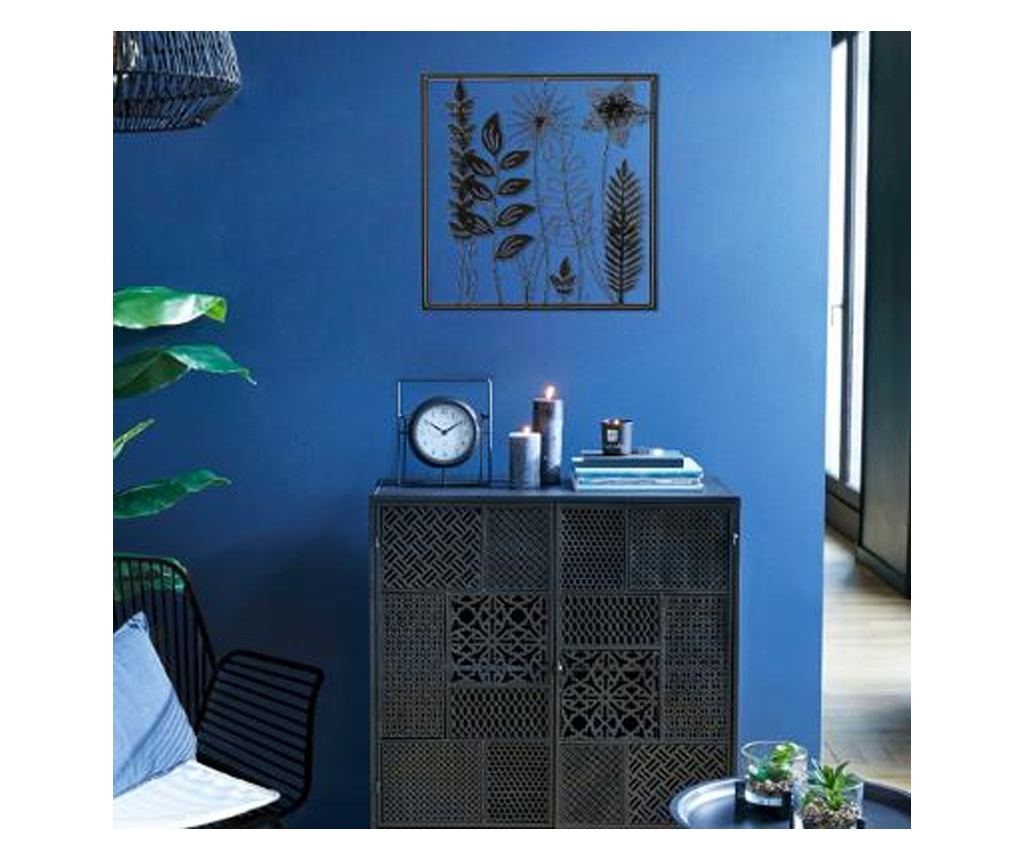 Decoratiune de perete frunze metalice 40x40 - 4