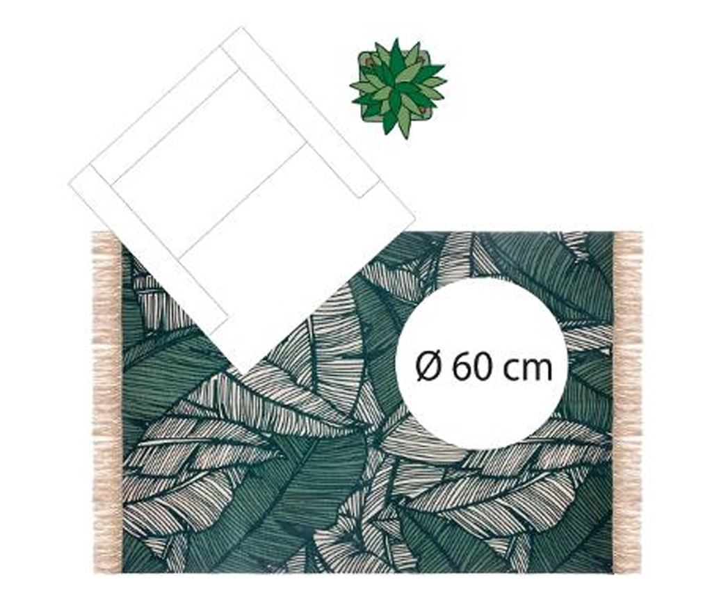 Covor din bumbac jungle 120x170 - 4