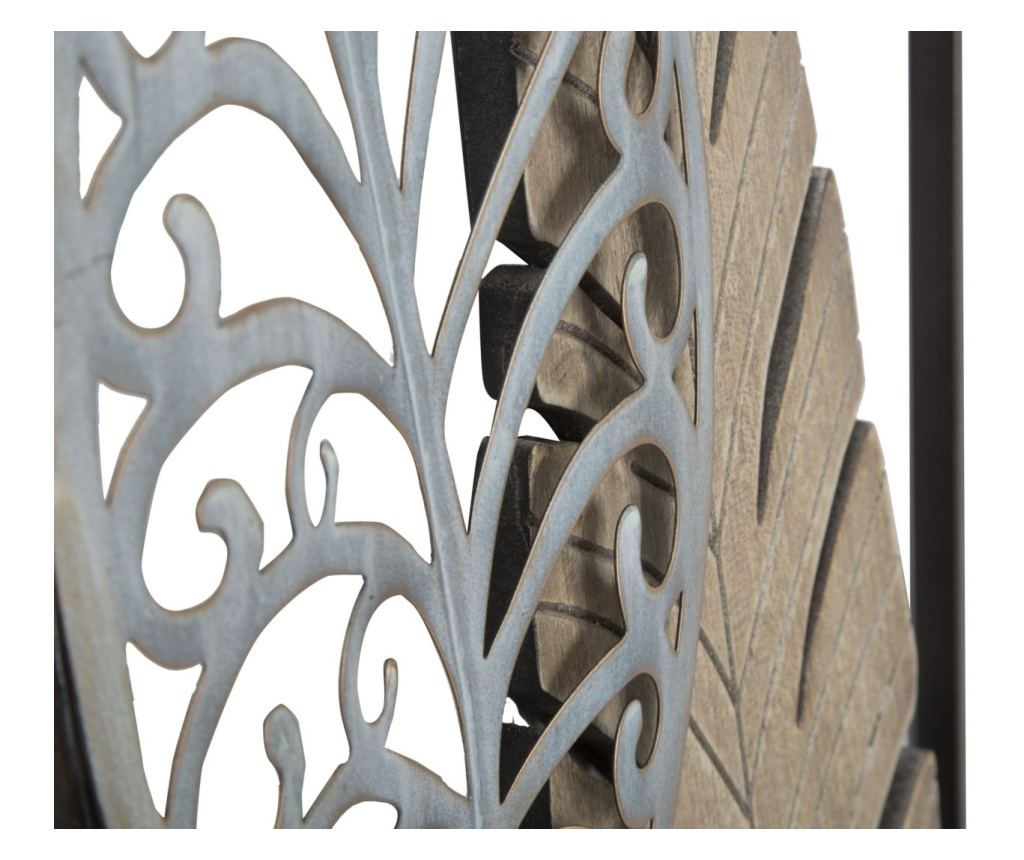 Decoratiune de perete foglie -b- cm 30,5x2,5x99,5 - 8