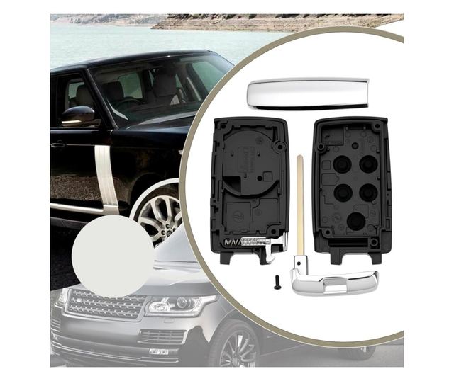 Techstar Car Key Shell Land Rover Range Rover Evoque, Sport, Discovery 3, Freelander 2-3 gombokhoz