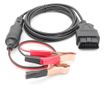 Cablu Salvare Memorie ECU 12V, JFIND JC02 OBDII Memory Saver, cu Mufa OBD, Clesti Crocodil, Mufa Bricheta, Backup Alimentare, Si