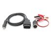 Cablu Salvare Memorie ECU 12V, JFIND JC02 OBDII Memory Saver, cu Mufa OBD, Clesti Crocodil, Mufa Bricheta, Backup Alimentare, Si