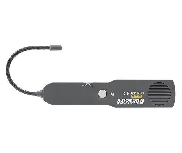 Techstar EM415Pro autóipari kábelteszter – vezetékkereső rövidzárlat/kikapcsolás, hangjelzés, folytonosságvizsgálat