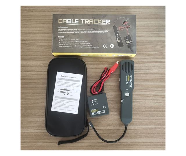 Techstar EM415Pro autóipari kábelteszter – vezetékkereső rövidzárlat/kikapcsolás, hangjelzés, folytonosságvizsgálat