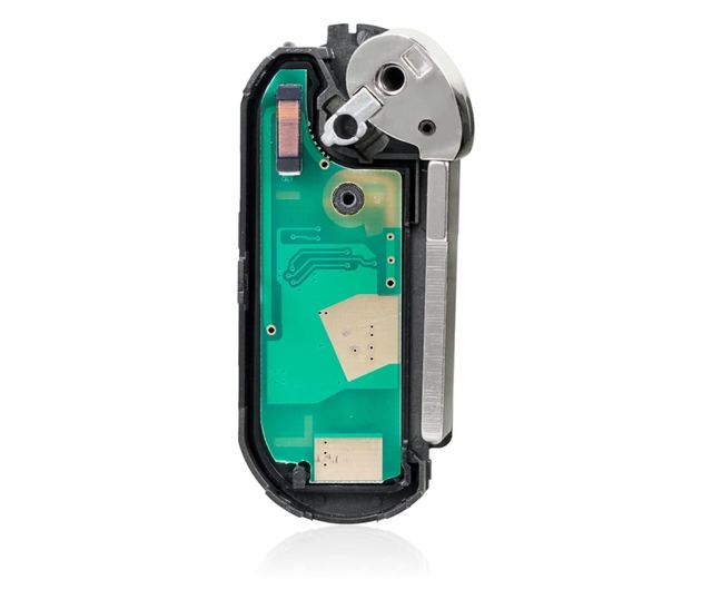 Teljesen programozható autókulcs, 433 MHz-es távirányítóval, 3 gombbal, PCF7946 chippel, Marelli rendszerrel – kompatibilis a Fi