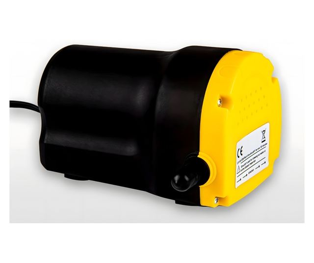 Pompa transfer motorina Techstar 12V, 45L/min, cu bypass, autoamorsanta, pompa electrica alimentare motorina cu cleme și furtune