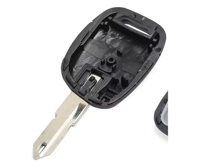 Techstar 1 gombos autókulcs tok 206 pengével Renault-hoz – kompatibilis Clio, Kangoo, Megane, Twingo modellekkel