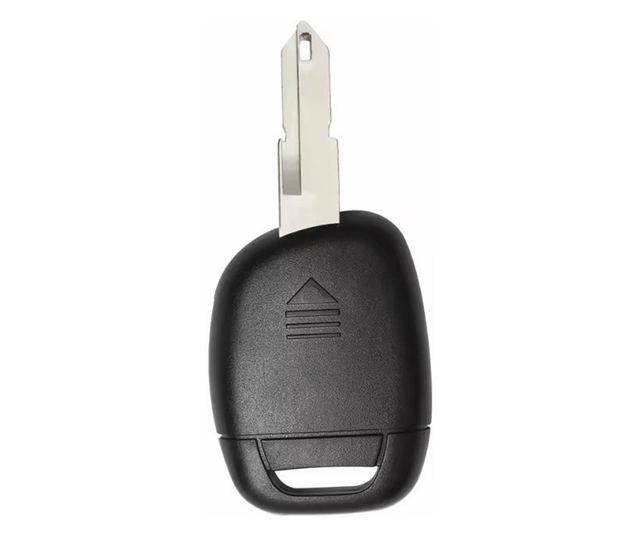 Techstar 1 gombos autókulcs tok 206 pengével Renault-hoz – kompatibilis Clio, Kangoo, Megane, Twingo modellekkel