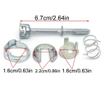 Kit reparatie incuietoare yala usa auto Techstar, compatibil VW Polo Classic 6KV, Caddy 9K, Seat Cordoba, Ibiza, butuc fata stan