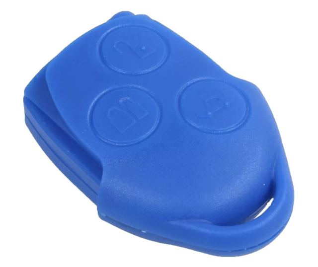 Techstar autós kulcstartó Fordhoz, 3 gomb, kompatibilis a következőkkel: Transit, Transit Connect, Tourneo, Mondeo