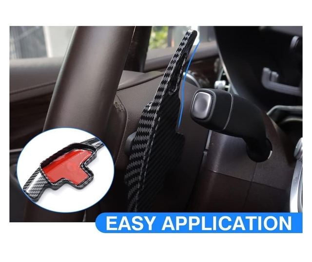 Kormánykerék váltólapát hosszabbító készlet, Kompatibilis Mercedes-Benz A-osztály W176, B-osztály W246, C-osztály W204/W205, CLA