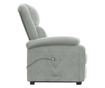 Dvignjivi naslanjač, svetlo siv, žamet thumbnail 4