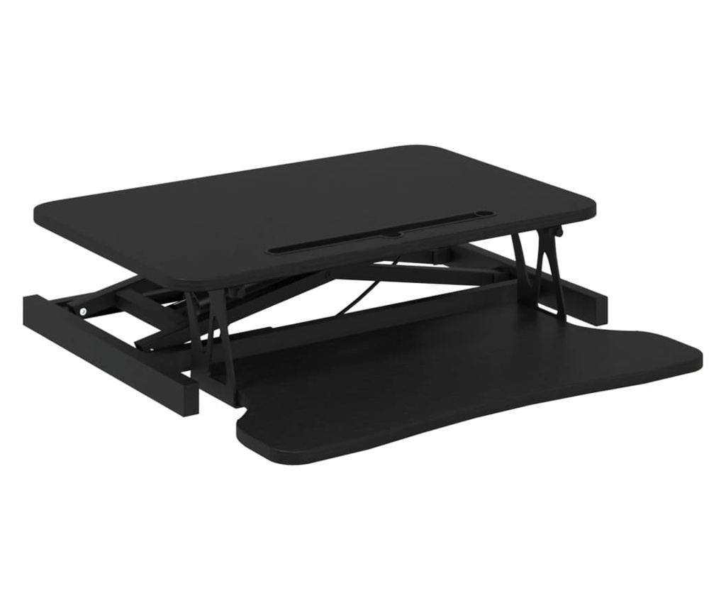 Ρυθμιζόμενος Σταθμός Εργασίας 60x40x(13-41.5)cm από Επεξεργασμένο Ξύλο και Ατσάλι - 5