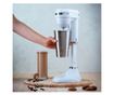 Mixer Frappe Oliver Voltz OV51163E, 100W, Cana din otel inoxidabil cu capacitate 450 ml, 2 viteze, tel din otel, Alb thumbnail 4