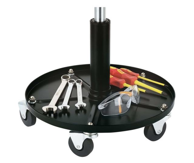 Draper Tools Nastavljivo delovno sedišče, črno