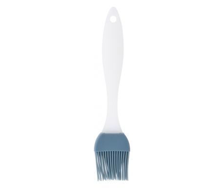 Két darab Excellent Houseware tésztaecset, szilikon/műanyag, 17,5/19,5 cm, fehér/kék