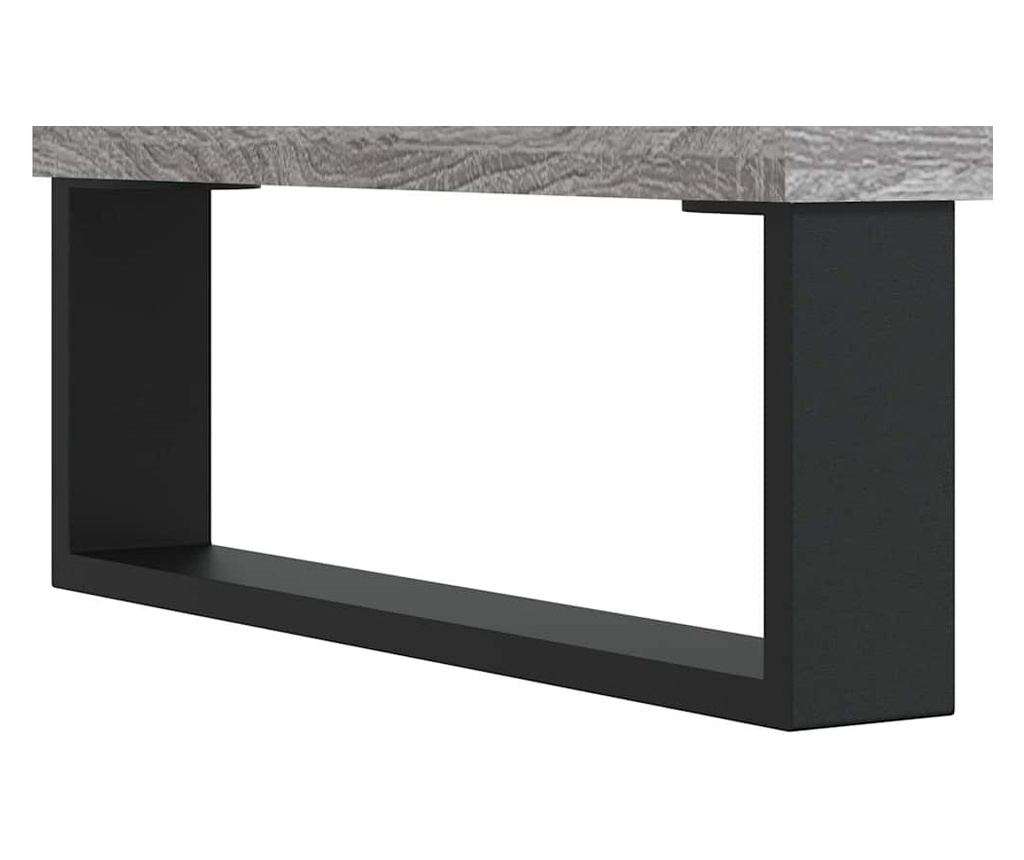 Radni stol, sonoma siva, 140x50x75 cm, kompozitno drvo - 10