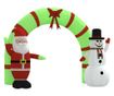 Napihljiva vrata z LED lučkami za božič, 270 cm