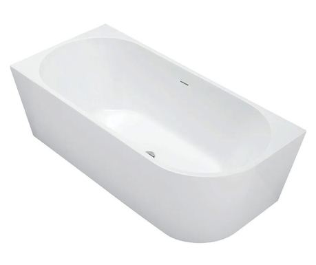 Λουτρο REA BELLANTO 170 Λευκό 170Cm Αριστερα -169X79,5X58Cm