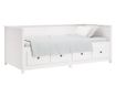 Daybed, Λευκό, 90x200 εκ., Μασίφ Πεύκο thumbnail 3
