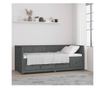 Daybed, Γκρι, 90x200 εκ., Μασίφ Πεύκο thumbnail 1