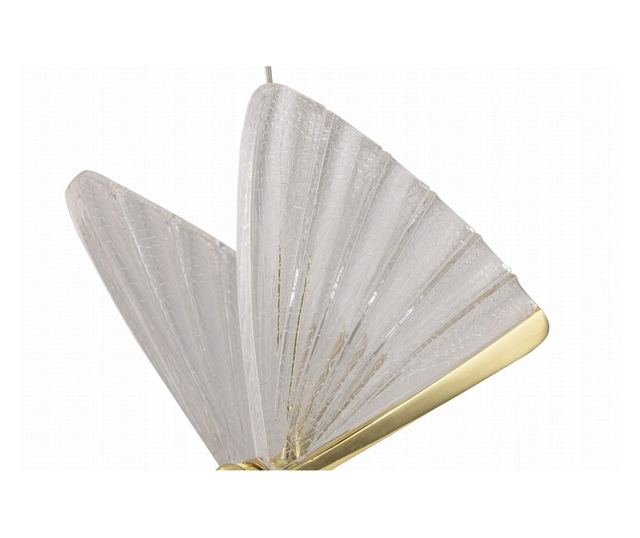 Висяща лампа Light Prestige Mariposa LP-1715/1P 1x8W LED 3000/4000/6000K 1040Lm, прозратно злато