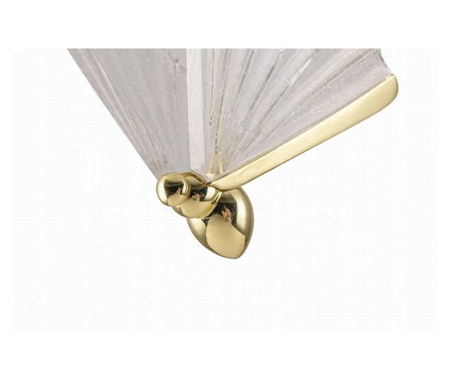 Висяща лампа Light Prestige Mariposa LP-1715/1P 1x8W LED 3000/4000/6000K 1040Lm, прозратно злато