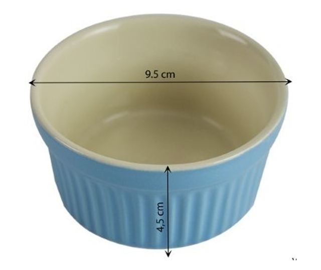 Комплект керамични купи за суфлета 2 бр