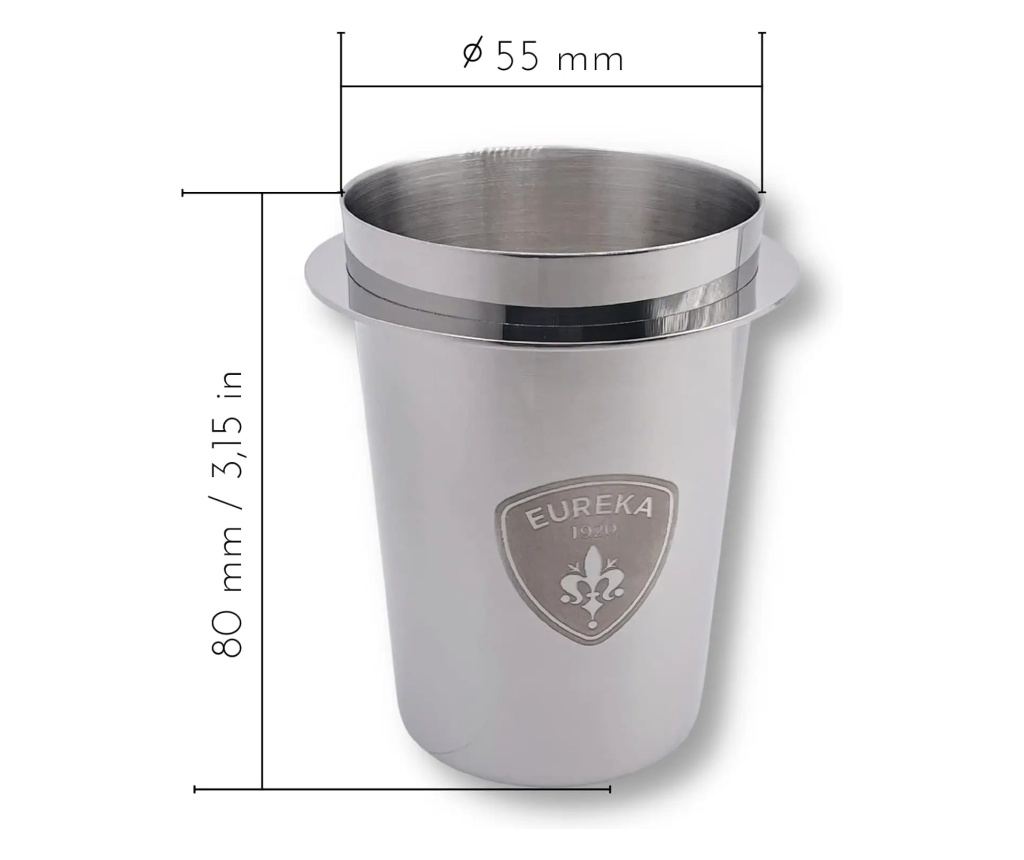 Pahar pentru dozare cafea, Eureka, Dosing Cup, inox - 4