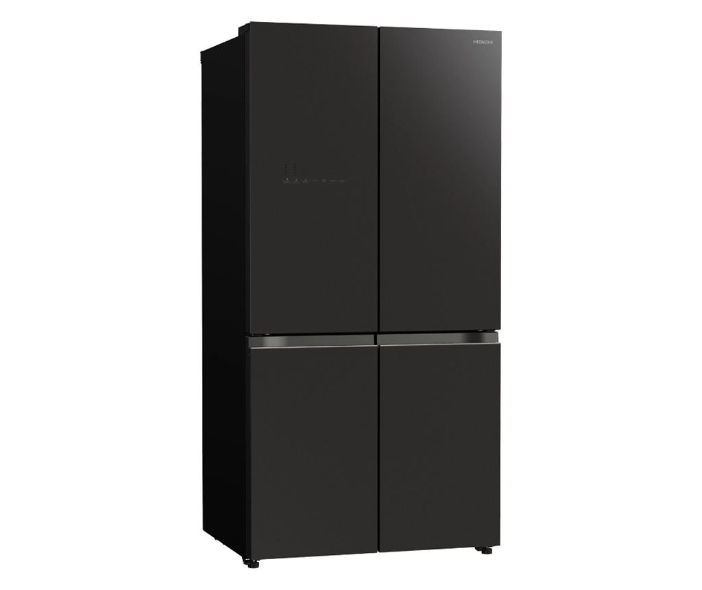 Frigider side by side Hitachi, Luxury, 514 litri, Inverter, negru