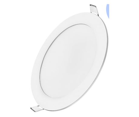 Spot LED 24W Incastrat, Rotund, Braytron, 1840lm, Lumina Rece (6500K), Alb