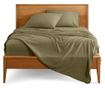 Kotonia Home Bed Sheet, 100% Cotton, Olandina color, 220x240 cm, olive