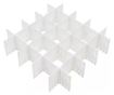 Organizator modular pentru sertare,5 elemente, Gonga® Alb thumbnail 1