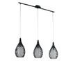 EGLO Razoni Lampă Suspendată cu Fir Negru 3x60W E27