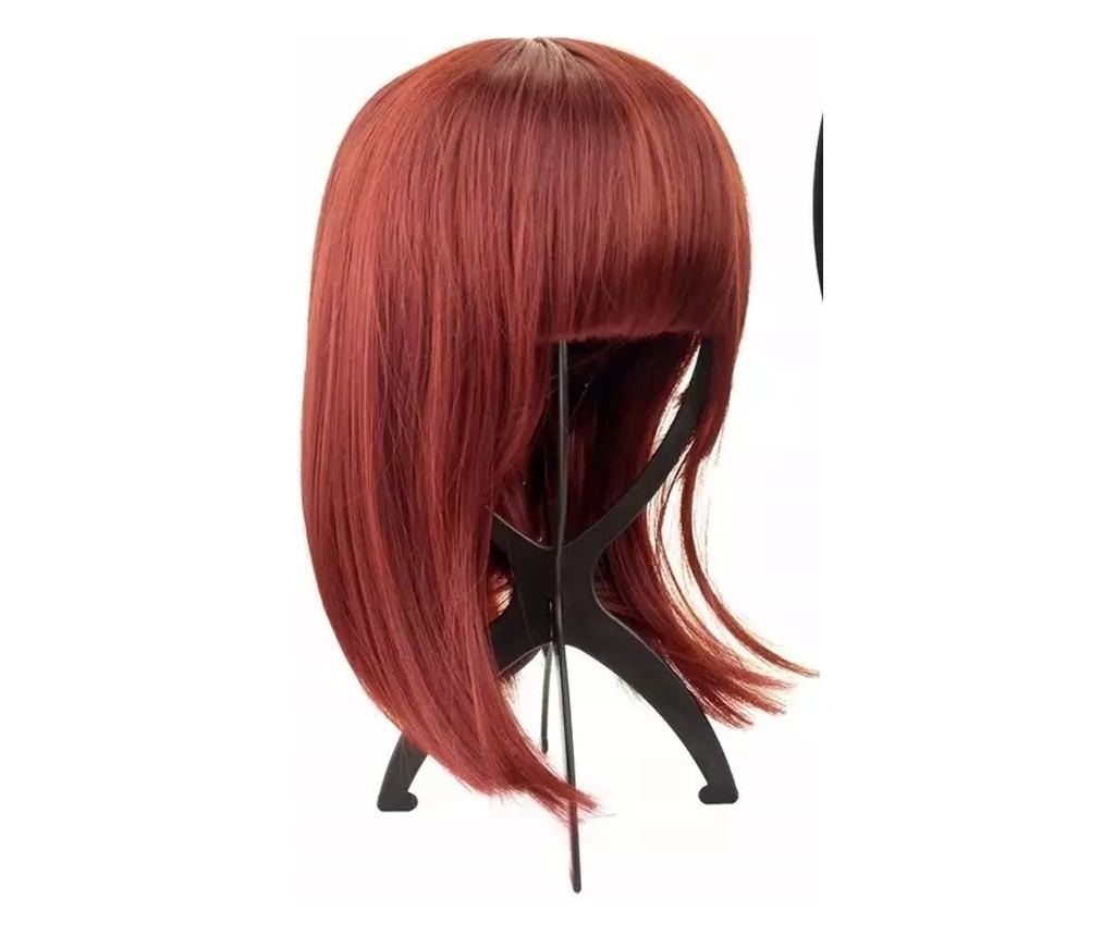 Suport perucă, negru, Gonga® Negru - 4