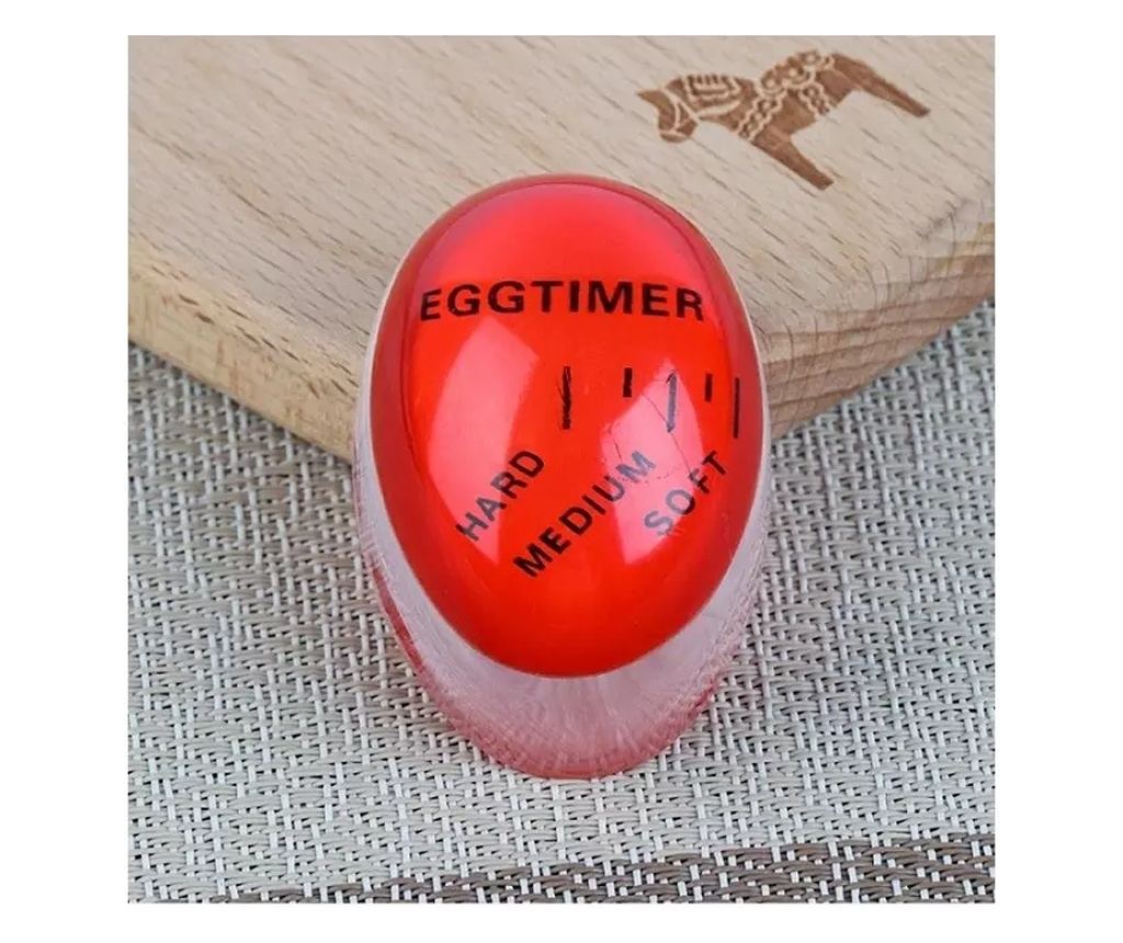 Timer pentru fiert oua, Gonga® Rosu - 3