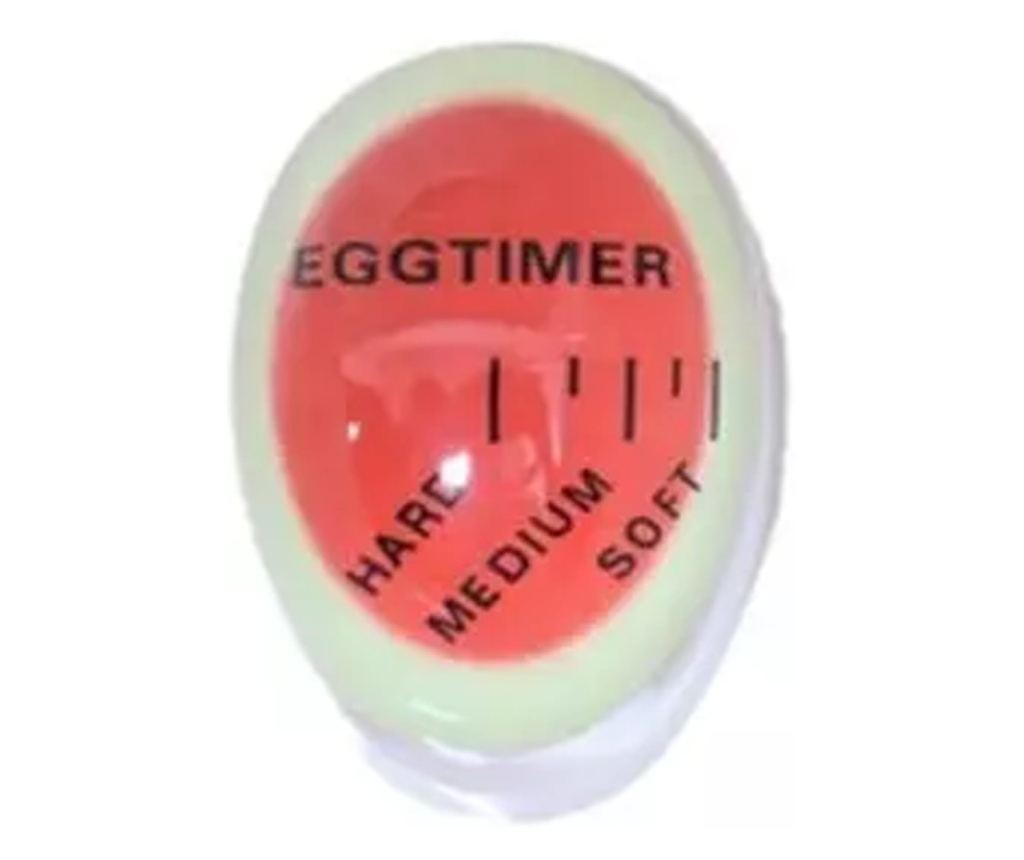 Timer pentru fiert oua, Gonga® Rosu - 5