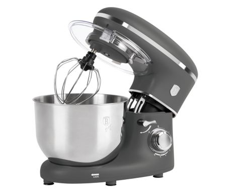 Kuhinjski robot 1300W Antracitna kolekcija Berlinger Haus BH 9511, za testo, kreme