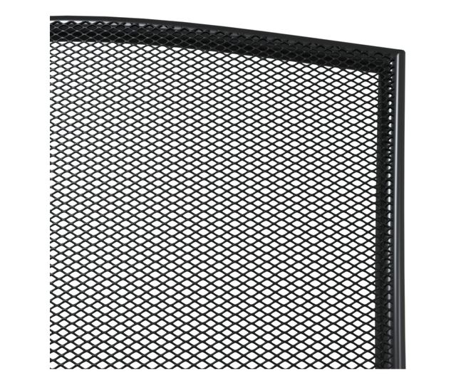 Градински комплект за хранене, 3 части, антрацит, стомана