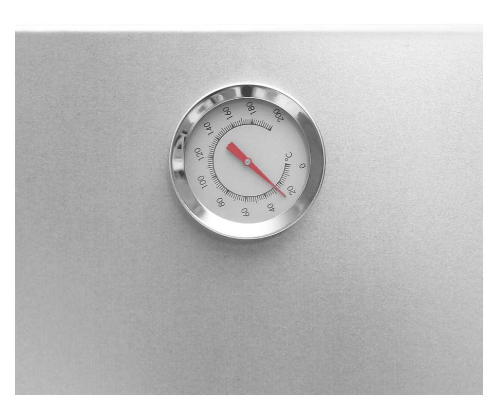 Пушилка за барбекю с маса, поцинкована стомана - 6