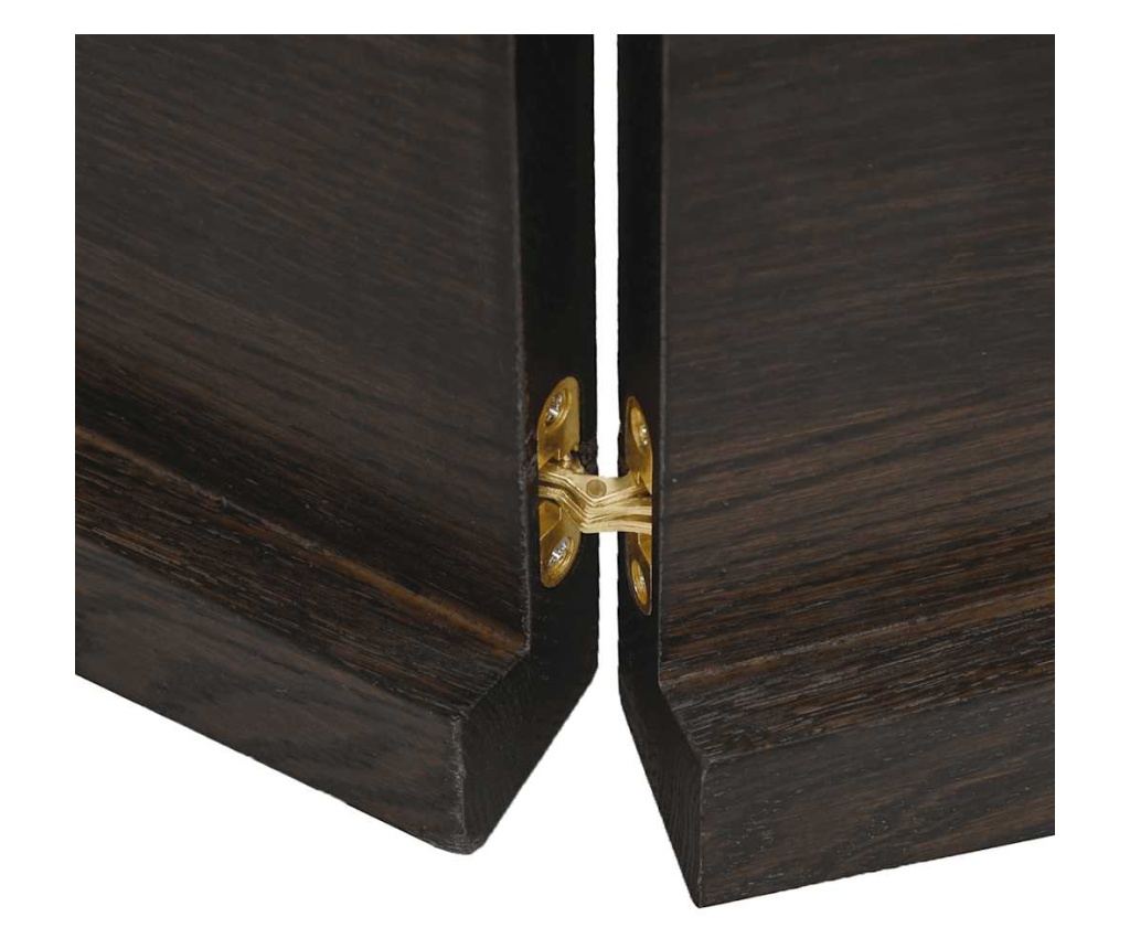 Sttszrke 120x50x4 cm-es fali polc tmr, kezelt tlgyfbl - 3