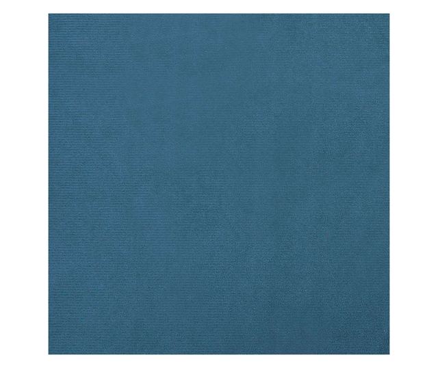 Детски диван, син, 60x40x30 см, кадифе