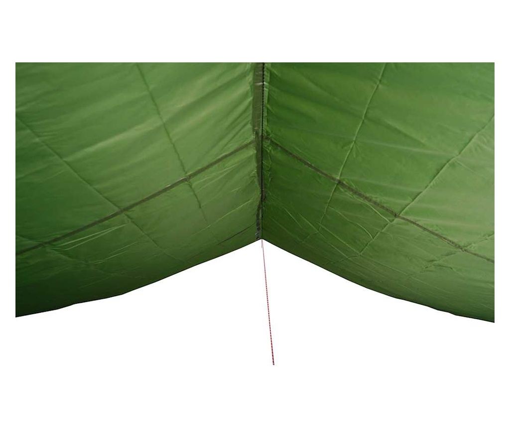 Kempingová plachta zelená 420 x 440 cm nepromokavá - 5