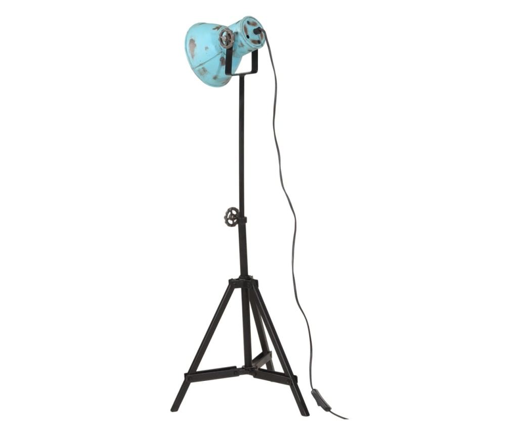 Stojací lampa 25 W modrá patina 35 x 35 x 65/95 cm E27 - 5